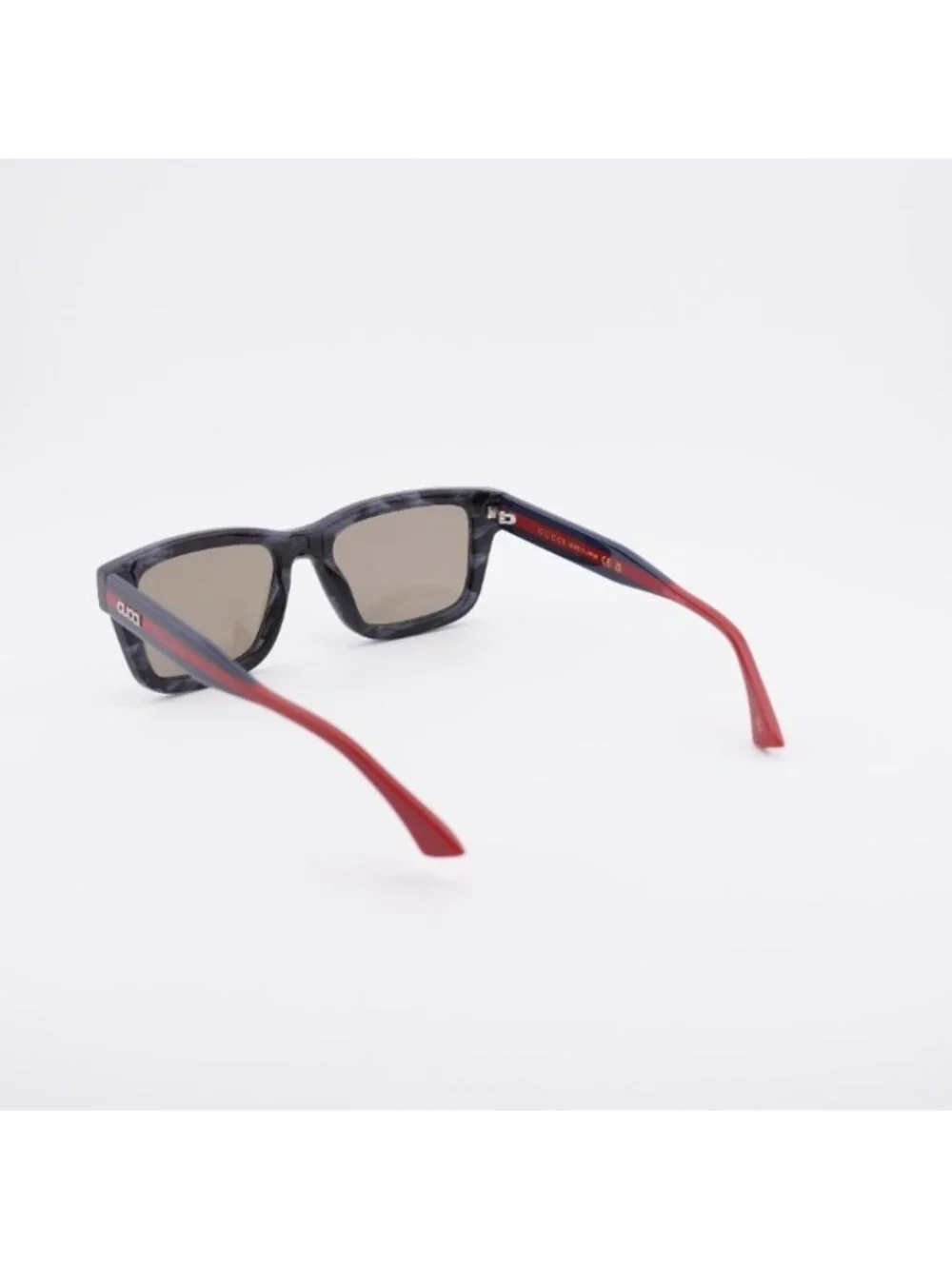 Gucci GG1869S 004 Sunglasses Grey Havana Square Frame, Brown Lenses